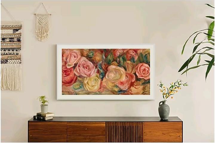 Actual product image Samsung The Frame LS03D 85 inch Smart TV Q85LS03DAU 2024 (85", LS03D, QLED, 4K, 2024)