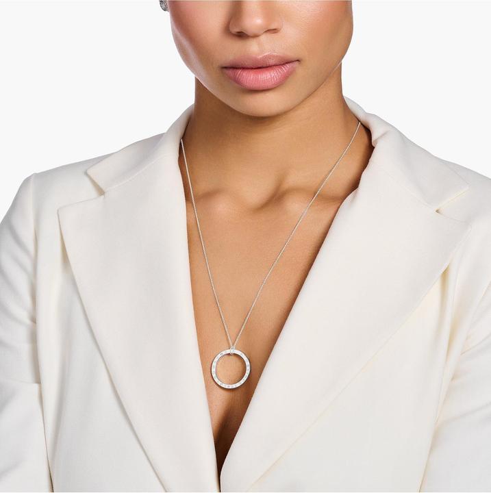 Produktbild Thomas Sabo Kette Kreis silber (925er Silber, 90 cm)