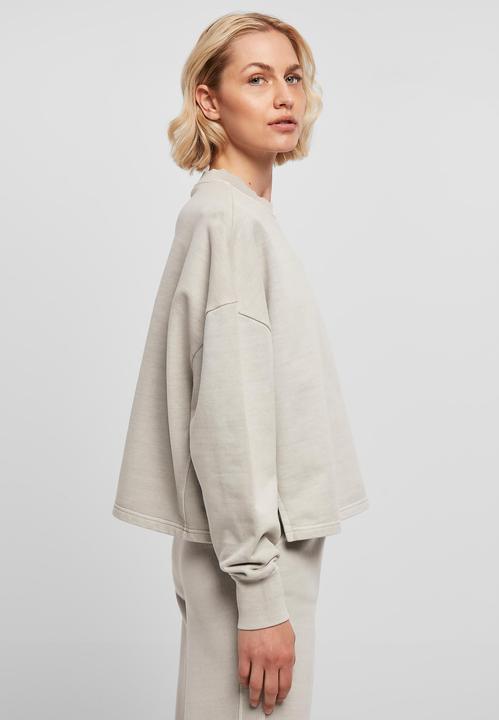 Actual product image Urban Classics Ladies Heavy Terry Garment Dye Crewneck - 19387 (L)