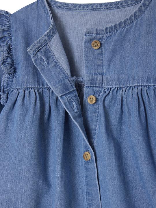 Produktbild Vertbaudet Baby Bluse aus Light-Denim (74)