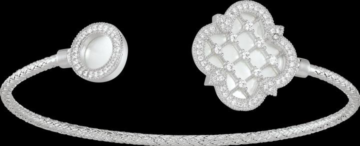 Immagine prodotto Charles Garnier Bracciale argento, ossido di zirconio, madreperla