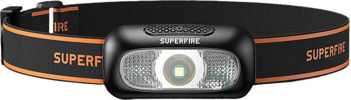 Actual product image Superfire HL05-D headlight, 110lm, USB (110 lm)