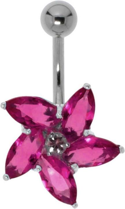 Immagine prodotto Bijouteria Piercing ventre (Acciaio inossidabile, Argento 925, Zirconia)