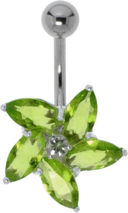 Immagine prodotto Bijouteria Piercing ventre (Acciaio inossidabile, Argento 925, Zirconia)