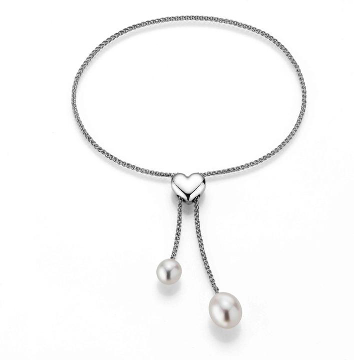 Adriana la mia Perla Armband (24 cm, Silber)