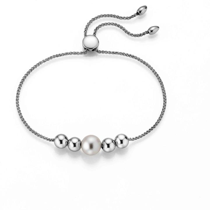 Adriana la mia Perla Armband (24 cm, Silber)