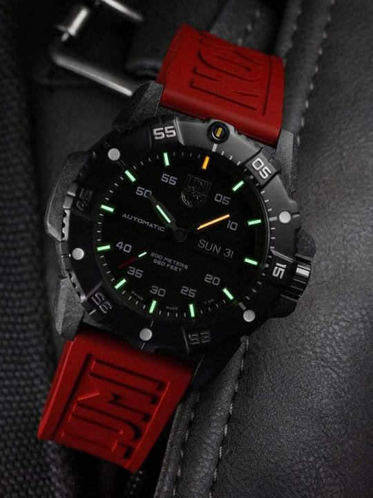 Actual product image Luminox Master Carbon Seal Automatic 3860 Series (Diving watch, 45 mm)