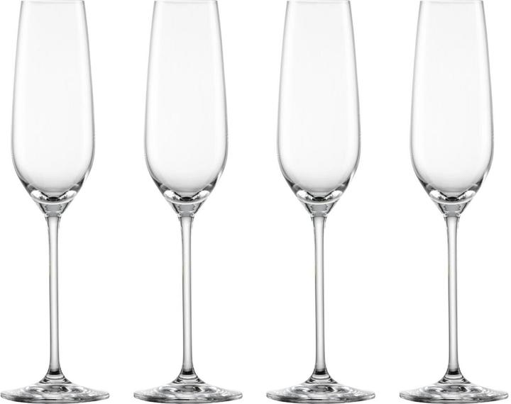 Schott Zwiesel Sektglas Fortissimo (24 cl, 4 Gläser, Sektgläser)