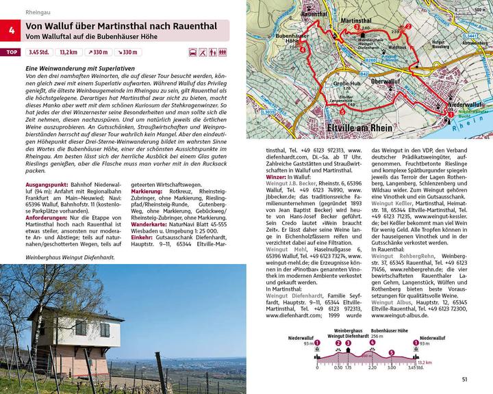 Immagine prodotto Wandern und Wein - Rheingau – Rheinhessen mit Bergstrasse (Tedesco, Gerhard Heimler, Albrecht Ritter, 2024)