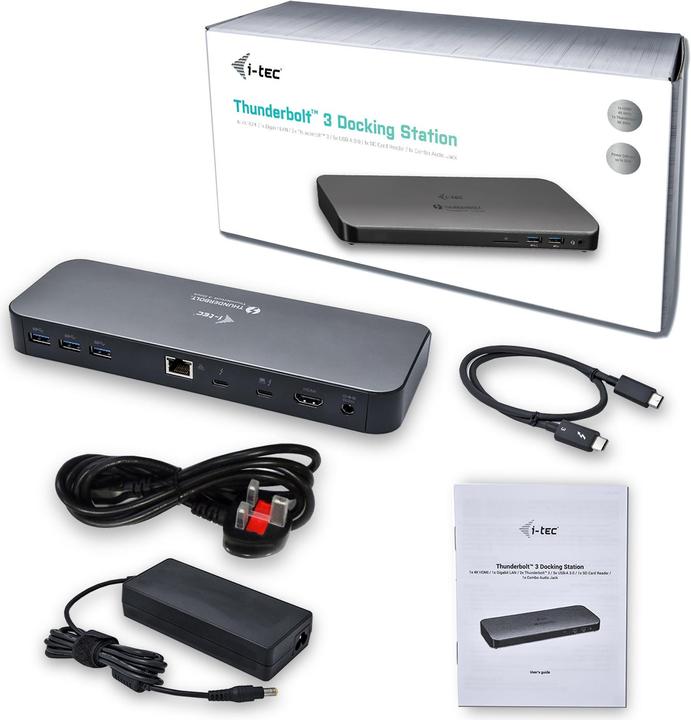 Actual product image i-tec Thunderbolt 3 Dual Dock (Thunderbolt, 2 Ports)