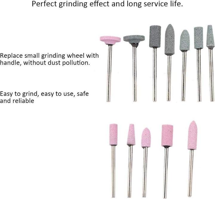 Produktbild Yuyte Schleifkopf-Set für Maniküre & Pediküre (100 Stück) (100 x)