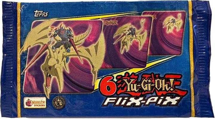 Actual product image Yu-Gi-Oh ! 1996 Merlin Topps 6 Flix Pix (German, Booster Pack)