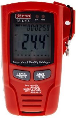 Produktbild Rs Pro RS172TK Datalogger-Ext Temp with display