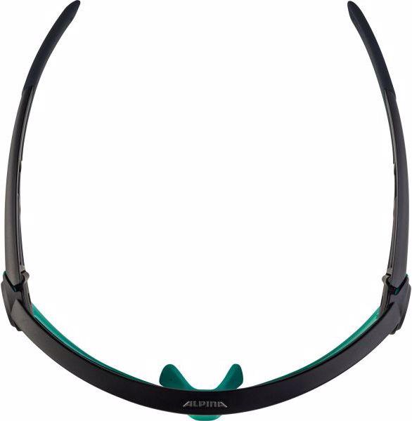 Actual product image ALPINA SPORTS 5W1NG CM+ (Black, Turquoise, Black Mirror)