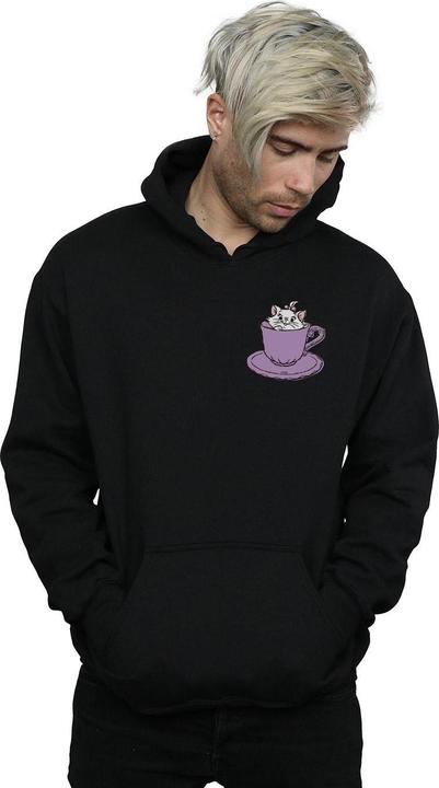Immagine prodotto Disney Aristocats Marie In Cup Breast Print Felpa con Cappuccio Uomo (S)