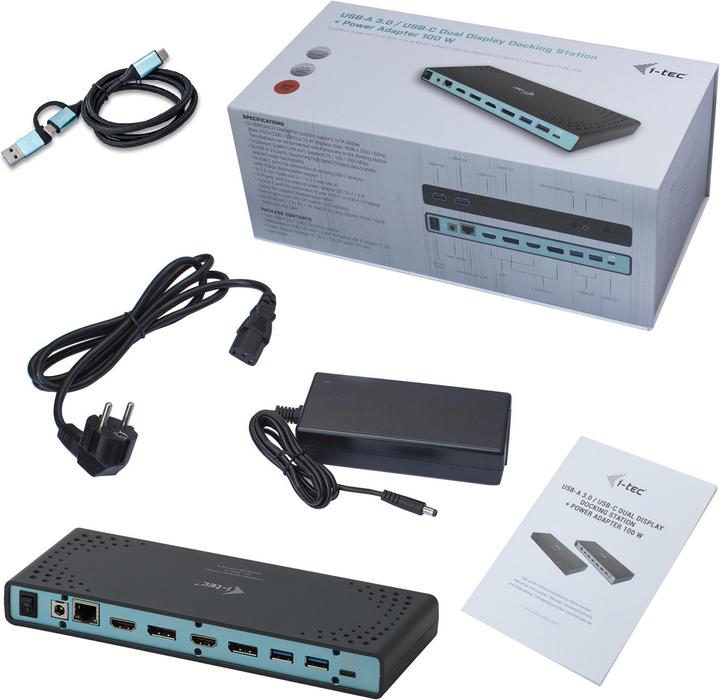 Actual product image i-tec Dualdock (USB-C, 14 Ports)