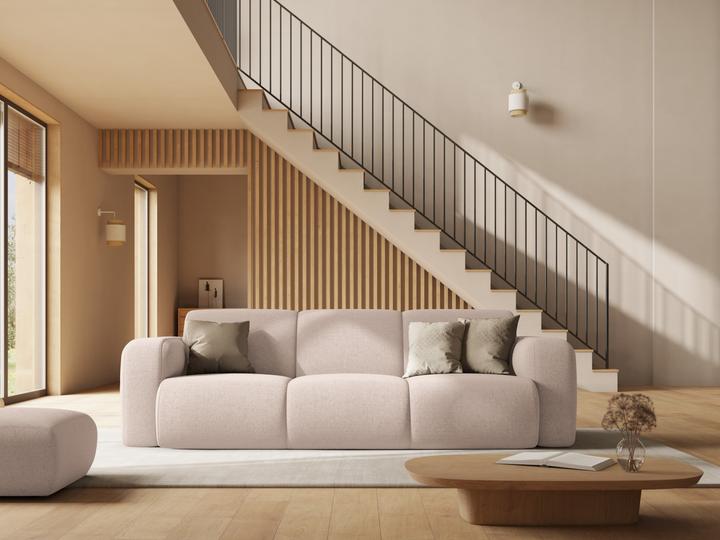 Actual product image Micadoni Sofa, "Molino", 3 Seats, 235x95x72Made in Europe (2 person sofa, 3-seater, 4-seater)