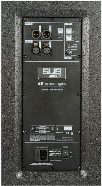 Image du produit dB Technologies Sub-618 (Subwoofer actif)