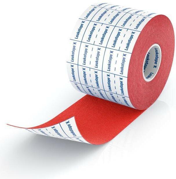 Actual product image BSN K Plaster bandage 5mx5cm red (5 m)