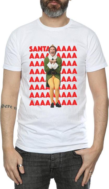 Produktbild Elf Buddy Santa Scream TShirt (S)