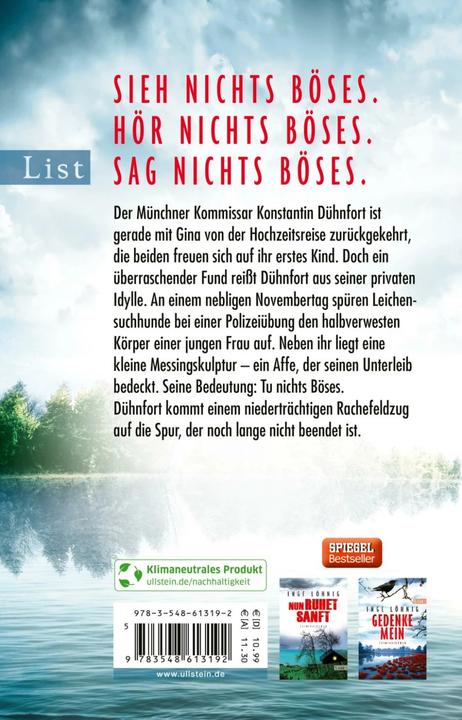 Produktbild Sieh nichts Böses (Deutsch, Inge Löhnig, 2017)