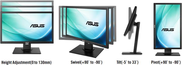 Actual product image ASUS Be249qlb (1920 x 1080 pixels, 23.82")