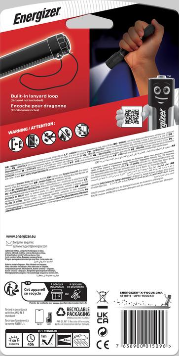 Produktbild Energizer X-Focus (24 cm, 50 lm)