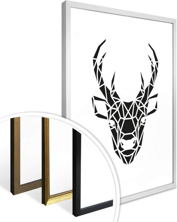 Image du produit Trenddeko Origami cerf (60 x 80 cm)