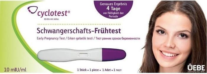 Actual product image CycloTest Early pregnancy test (1 x)