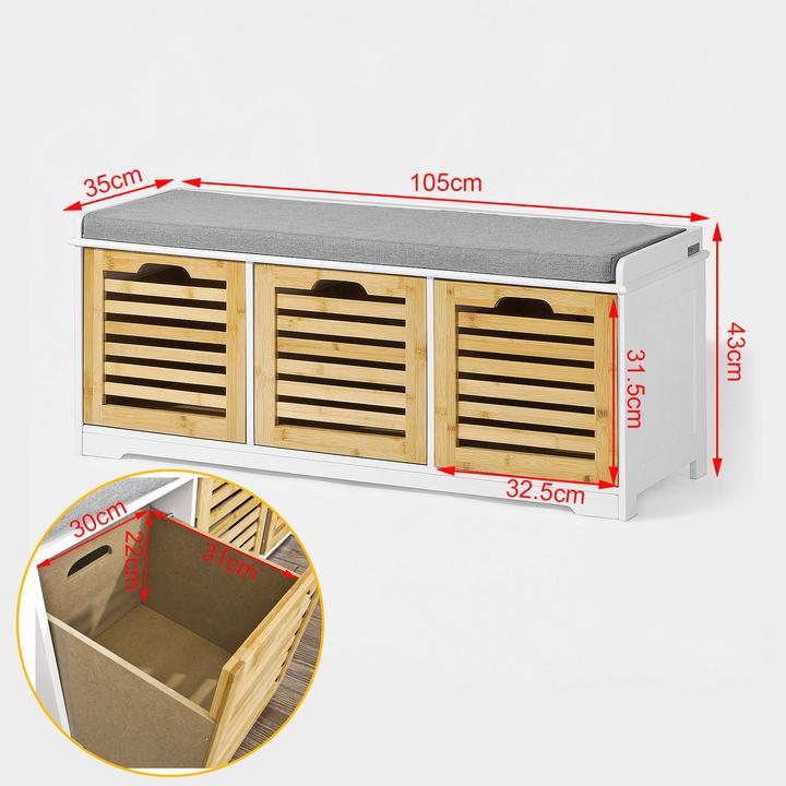Actual product image SoBuy Bench (105 cm)