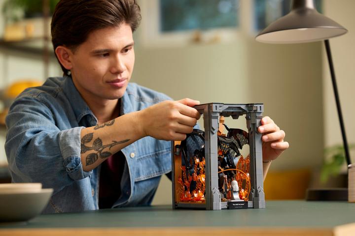 Immagine prodotto LEGO Il Signore degli Anelli: fermalibro Balrog (10367, LEGO Il Signore degli Anelli)