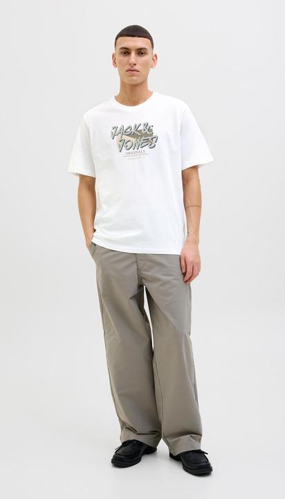 Immagine prodotto Jack & Jones T-shirt a girocollo con logo in confezione da 3 pezzi (XL)