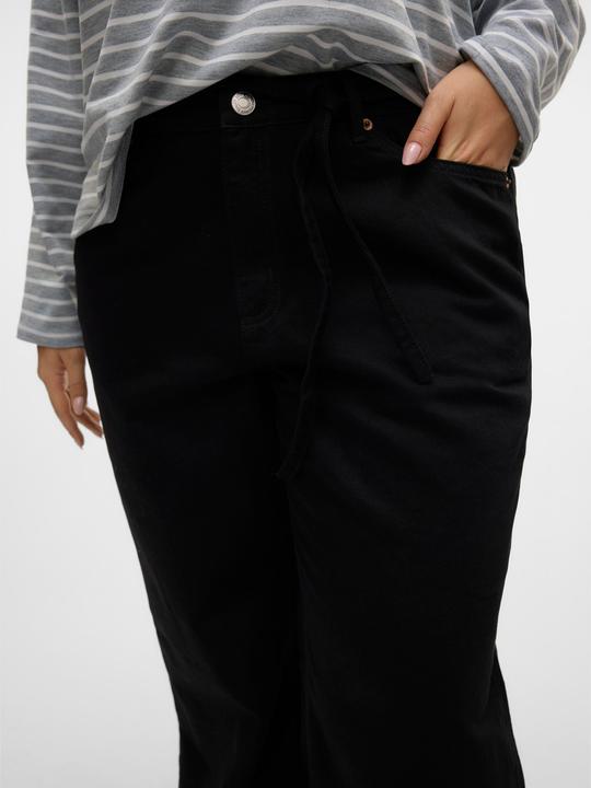 Actual product image Vero Moda VMCTESSA Hohe Taille Weiter Beinschnitt Jeans Weit geschnitten (46)