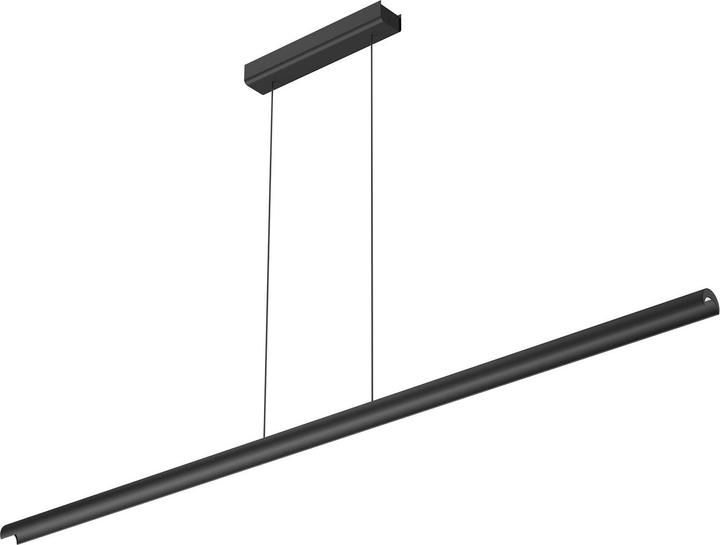 Produktbild LED-Pendelleuchte 38W Halfpipe 2 3000K 1819lm 1LED LED nicht austauschbar sw (1819 lm)