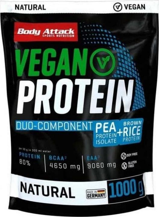 Immagine prodotto Body Attack Proteine vegane (Neutro, 1 pz., 1000 g)