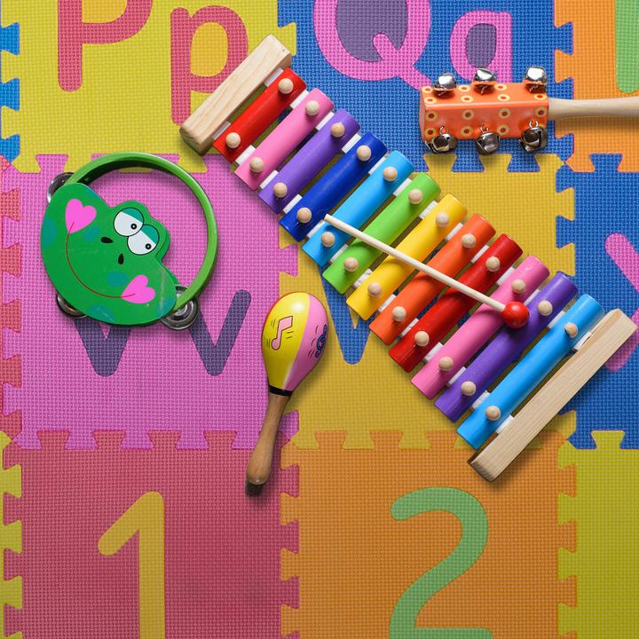 Actual product image Relaxdays 90-piece puzzle mat