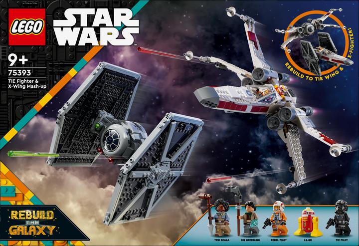 Immagine prodotto LEGO Mashup di TIE Fighter e X-Wing (75393, LEGO Star Wars)