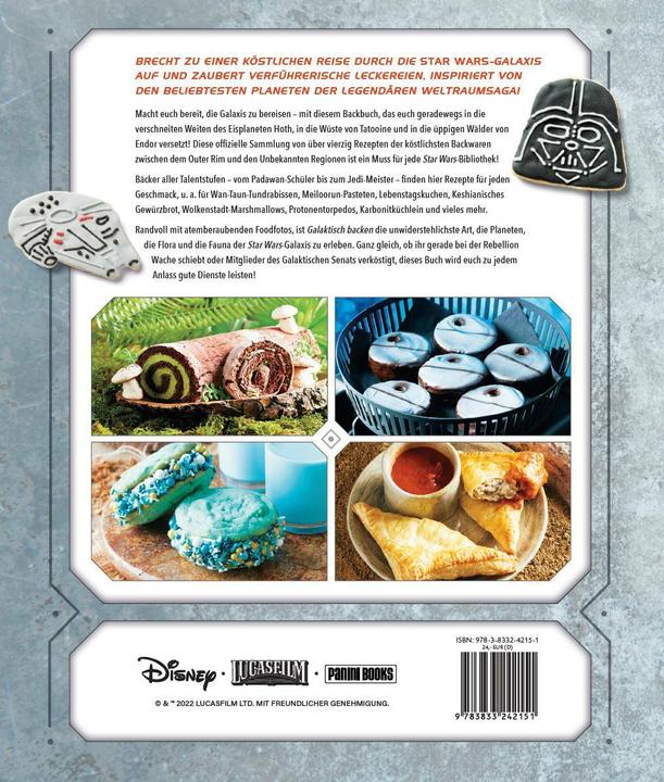 Immagine prodotto Panini Star Wars: Galaktisch Backen (Tedesco, Edizioni di approfondimento, LUCASFILM, 2022)