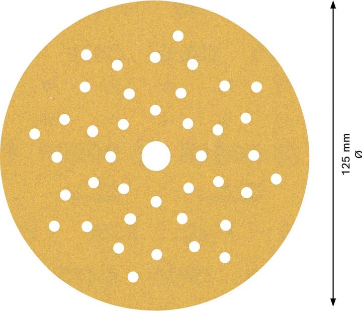 Produktbild Bosch Professional Zubehör EXPERT C470 Schleifpapier Mehrloch für Exzenterschleifer, 125 mm, G 180, 5-tlg. (180)