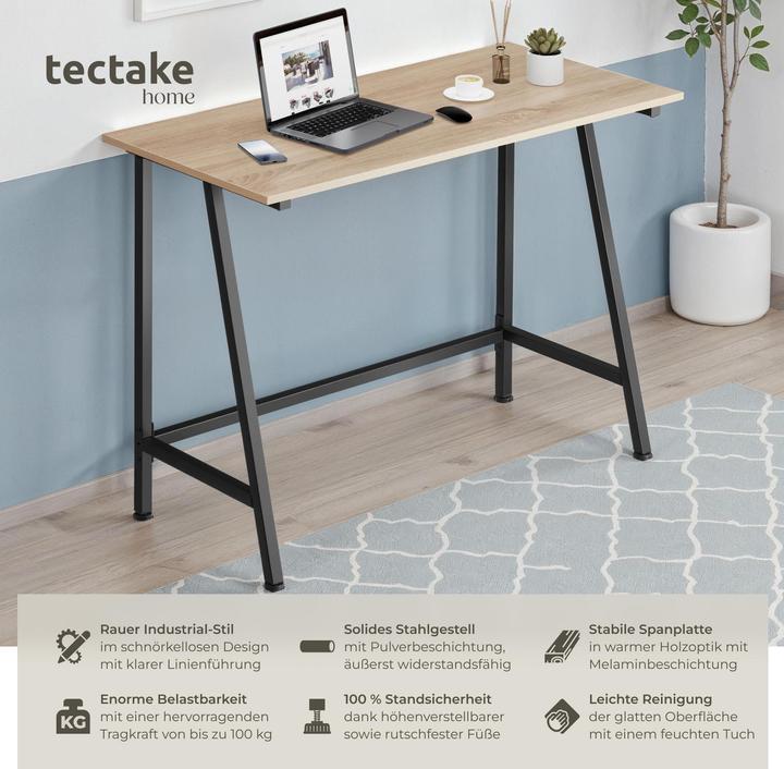 Image du produit tectake Bureau Newton (100 x 55 x 77 cm)