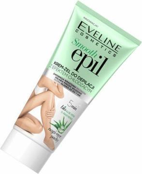 Eveline Smooth Epil Cream-Gel For Hair Removal With Effect Cooling Leg Arms Odor 175Ml (175 ml)