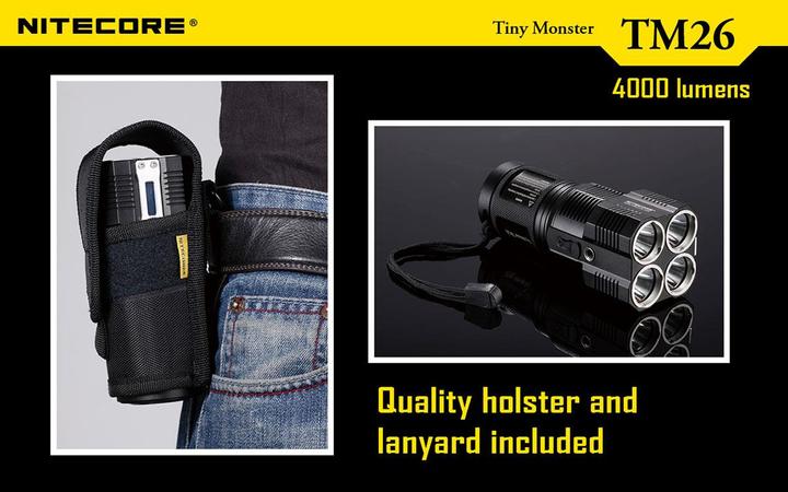 Image du produit Nitecore TM26 QuadRay (14.20 cm, 4000 lm)
