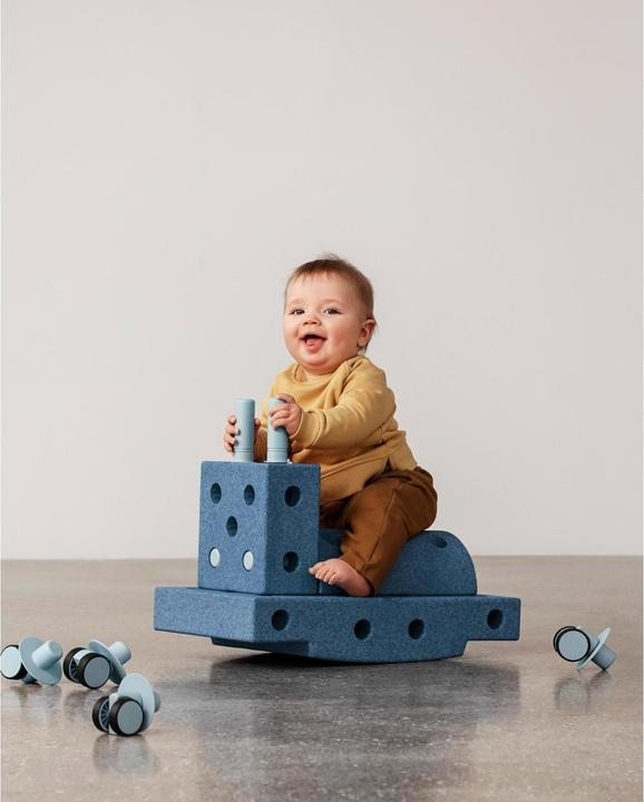 Produktbild Modu Curiosity-Set - Einstiegs-Set, Balancierbrett, Schaukelpferd, Motorik Spielzeug
