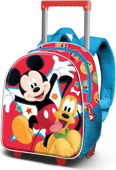 Karactermania Small 3D Backpack with Wheels Star