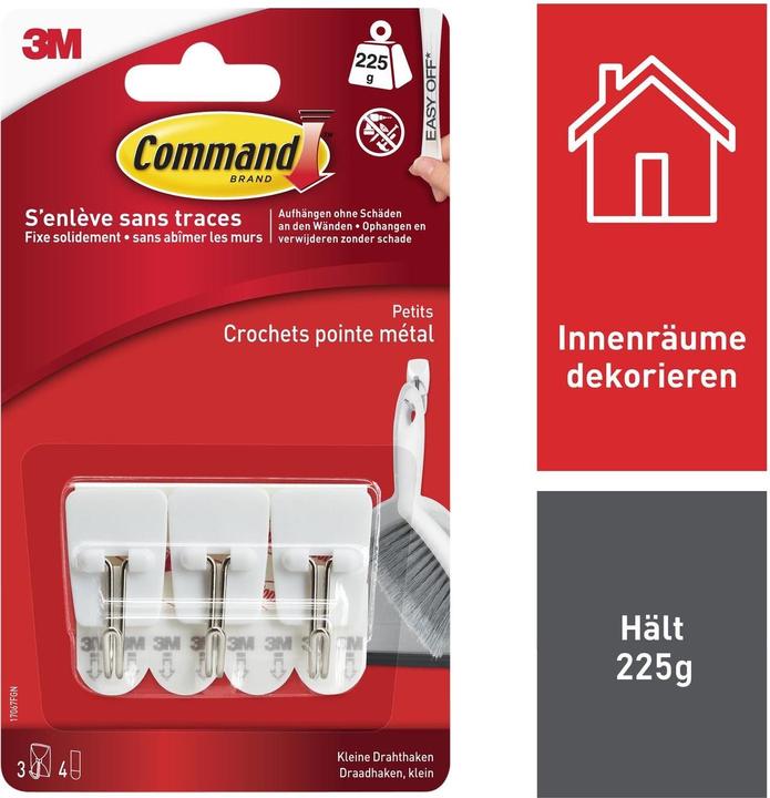 Actual product image Command Wire hook