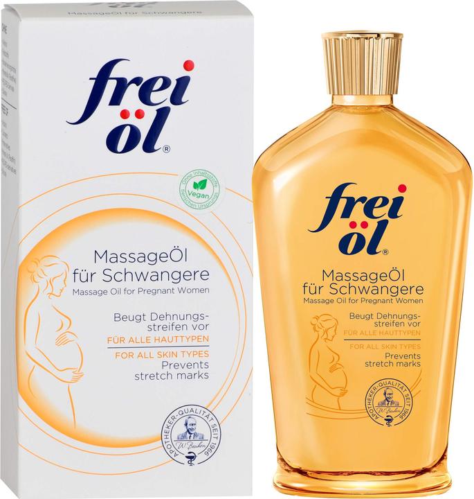 Actual product image Frei Öl Massage oil for pregnant women, 125 ml oil