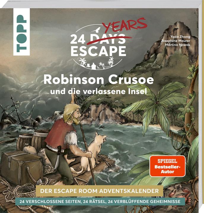 24 days Escape - Daniel Defoes Robinson Crusoe und die verlassene Insel (German, Yoda Zhang, 2023)