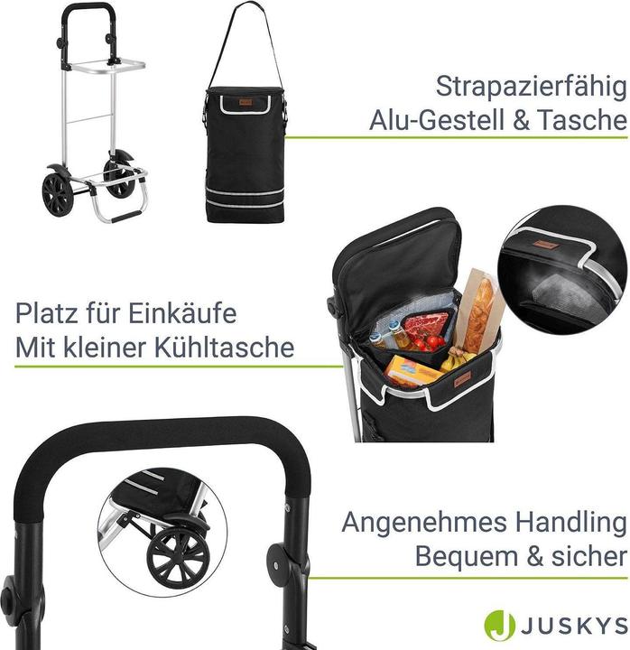 Produktbild Juskys 3in1 Einkaufstrolley