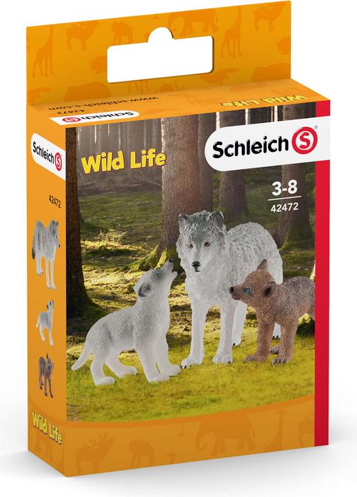 Immagine prodotto Schleich Mamma lupo con i cuccioli