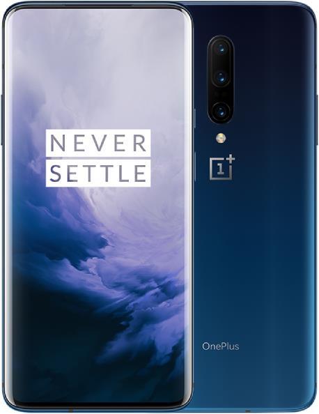 Actual product image OnePlus 7 Pro (12GB) (256 GB, Nebula Blue, 6.67", Dual SIM, 48 Mpx, 4G)